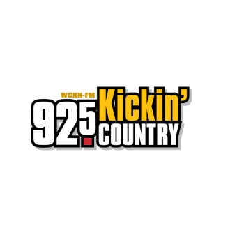 WCKN Kickin' Country 92.5 FM (US Only) logo