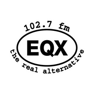 WEQX 102.7 EQX logo