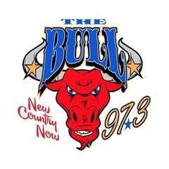 KRJK The Bull 97.3 FM logo