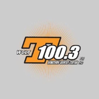 WCLT T 100.3 FM logo