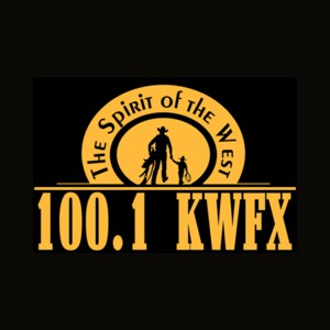 KWFX 100.1 FM logo