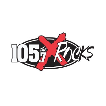 WIXO 105.7 The X Rocks logo