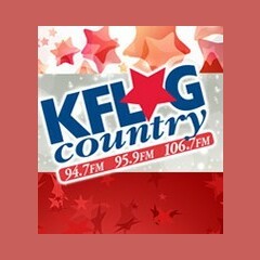 KFLG 94.7 K-Flag Country FM logo