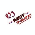 WBGV Country 92.5 logo