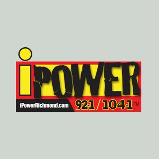WCDX iPower 92.1 and 104.1 FM logo