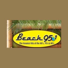WBPC Beach 95.1 logo