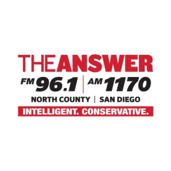 KCBQ 96.1 and 1170 The Answer logo