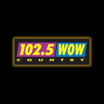 WOWF 102.5 WOW COUNTRY logo