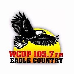 WCUP Eagle Country 105.7 logo