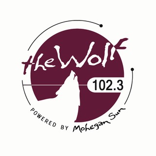 WMOS 102.3 FM The Wolf logo