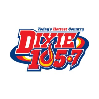WRSF Dixie 105.7 FM logo
