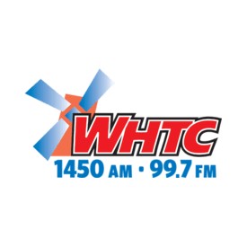 99.7 and 1450 WHTC logo