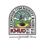 KMUD and KLAI 91.1 and 90.3 FM logo