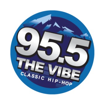 KNEV The Vibe 95.5 FM logo