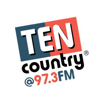 KOLC Ten Country @ 97.3 FM logo