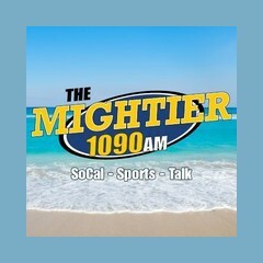 The Mightier 1090 AM logo
