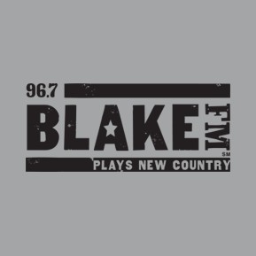 WBKQ 96.7 Blake FM logo