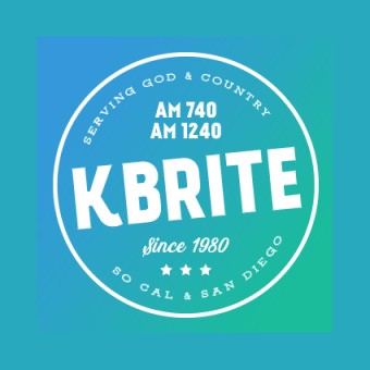 KBRT 740 AM K-Brite logo