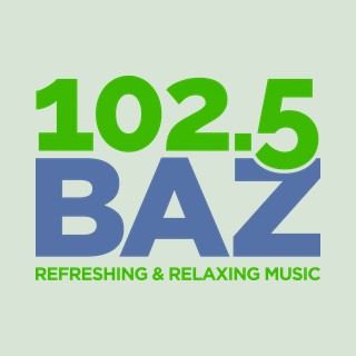 WBAZ 102.5 BAZ logo