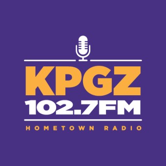 KPGZ 102.7 FM logo