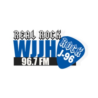 WJJH Real Rock J96.7 FM logo