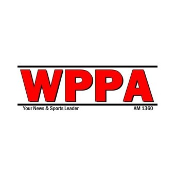 WPPA Your News & Sports Leader 1360 AM logo