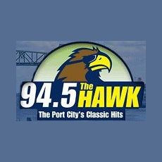 WKXS The Hawk 94.5 logo