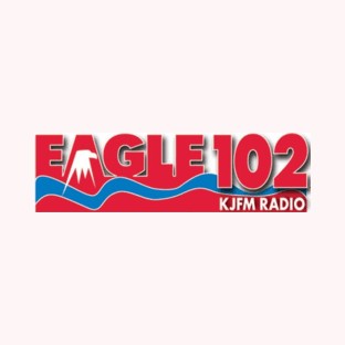 KJFM Eagle 102.1 FM logo