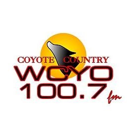 WCYO 100.7 The Coyote logo