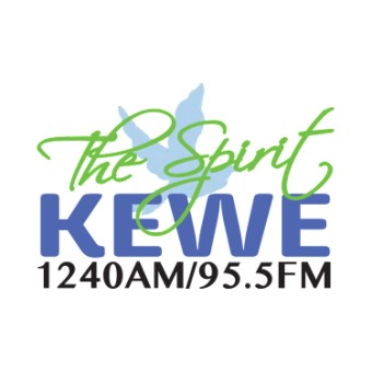 KEWE 1240 AM & 95.5 FM logo