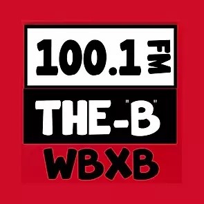 WBXB The-B 100.1 FM logo