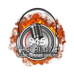 94.5 The Blaze Radio Station logo