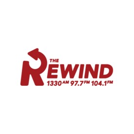 KVOL The Rewind 1330 and 97.7 logo
