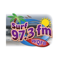 WQFB-LP Surf 97.3 FM logo