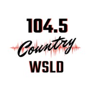 WSLD Country 104.5 FM logo