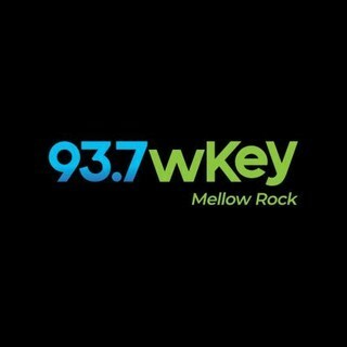 93.7 wKey Mellow Rock logo
