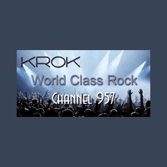 KROK Channel 95.7 FM logo