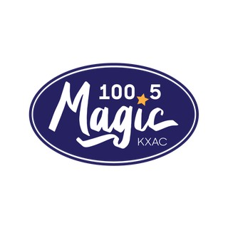 KXAC Magic 100.5 logo