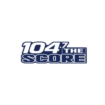 WCDS 104.7 The Score logo