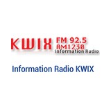 KWIX Information Radio 1230 AM & 92.5 FM logo