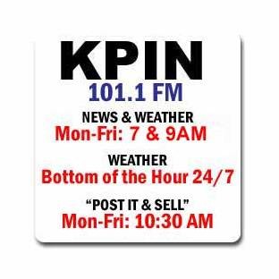 KPIN K-Pine 101.1 FM logo
