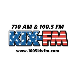 WEGG 100.5 Kix FM logo