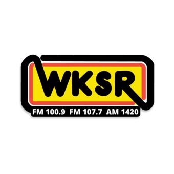 WKSR Kix 106 1420 AM logo