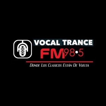 FM 98.5 of Vocal Trance live logo