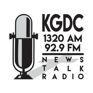 KGDC News Talk Radio logo