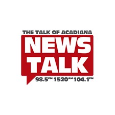 KFXZ News Talk 98.5 FM 1520 AM 104.1 FM logo
