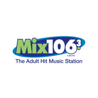 KJBX Mix 106.3 FM logo