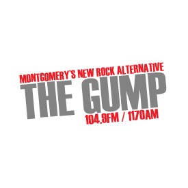 WGMP 104.9 The Gump logo