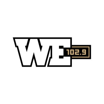 KVWE WE 102.9 logo