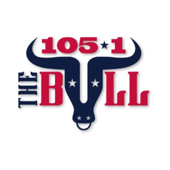 KOMG The Bull 105.1 FM logo